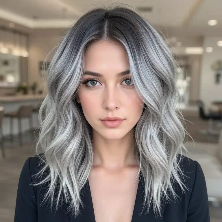 Salt And Pepper Hair Color Ideas