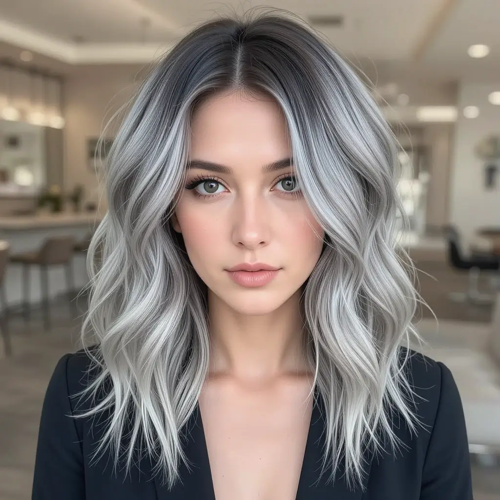 Salt And Pepper Hair Color Ideas
