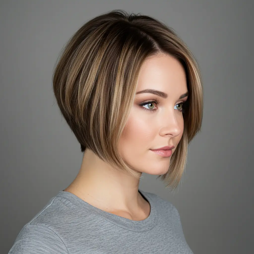 Short Bob with Subtle Highlights