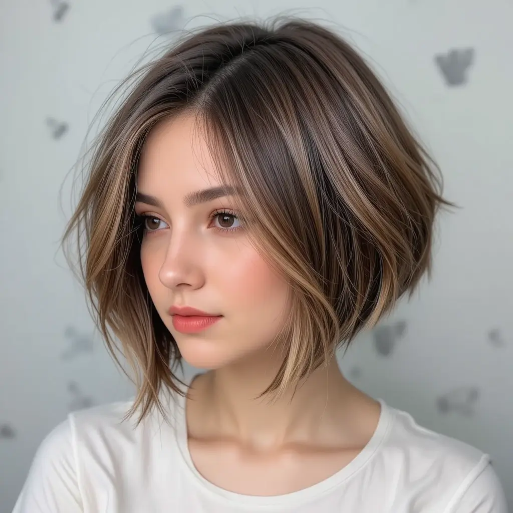 Short Bob with Subtle Highlights