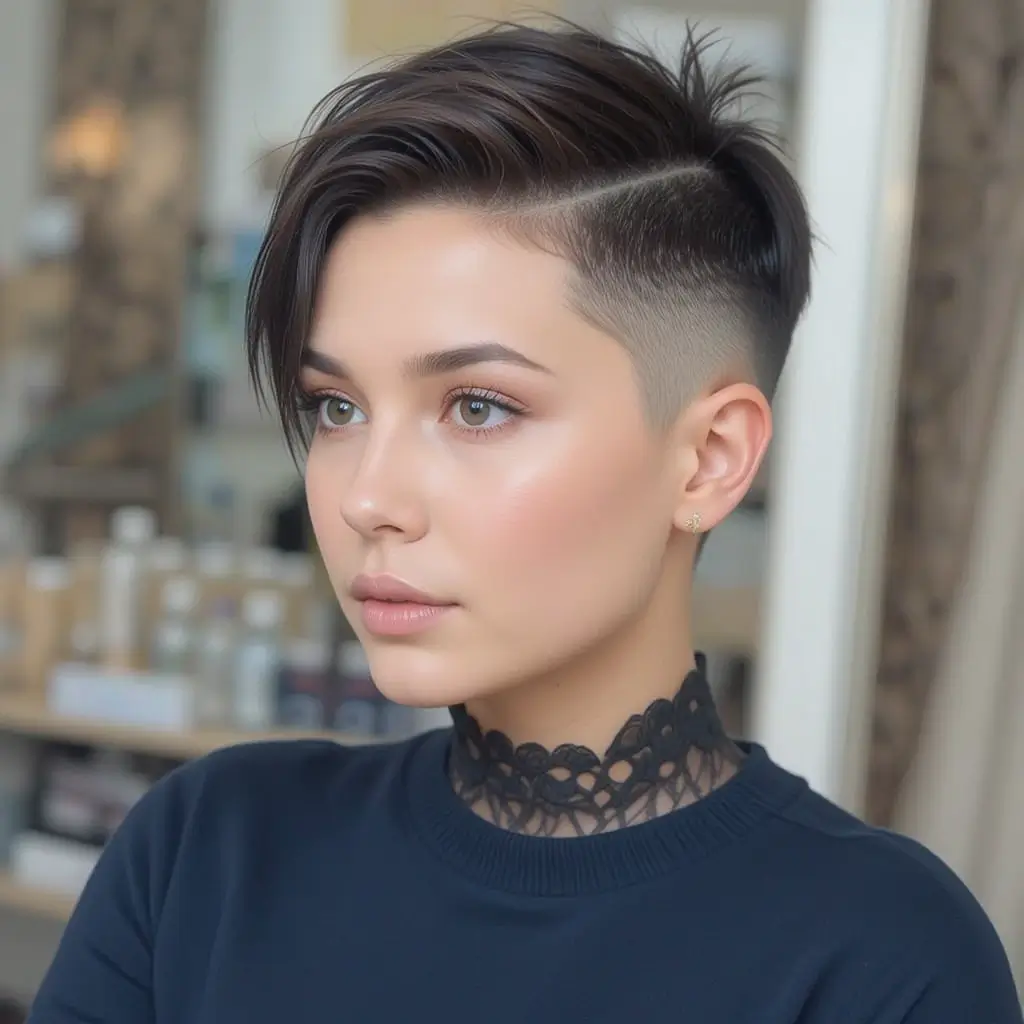 Short Cut with Taper Fade