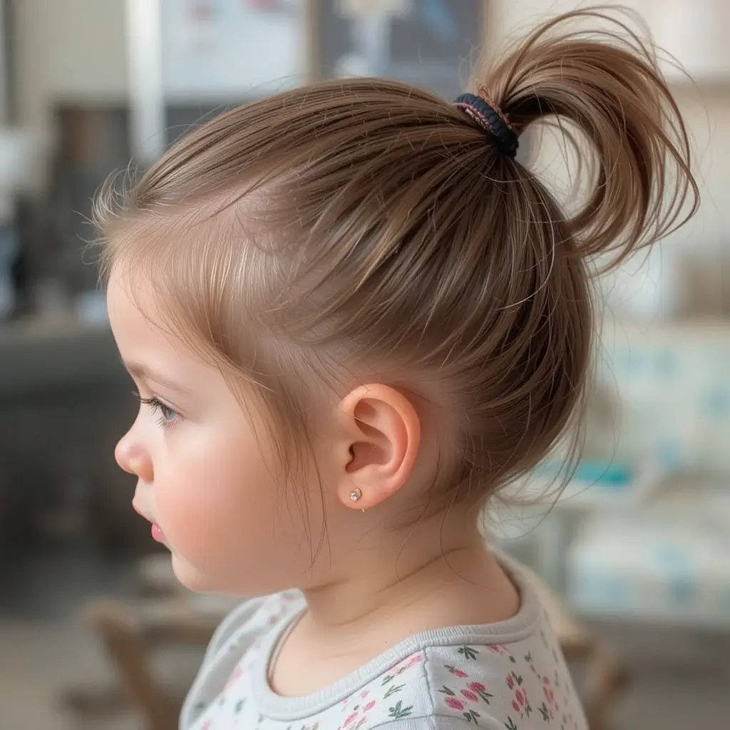 Short Ponytail Cut