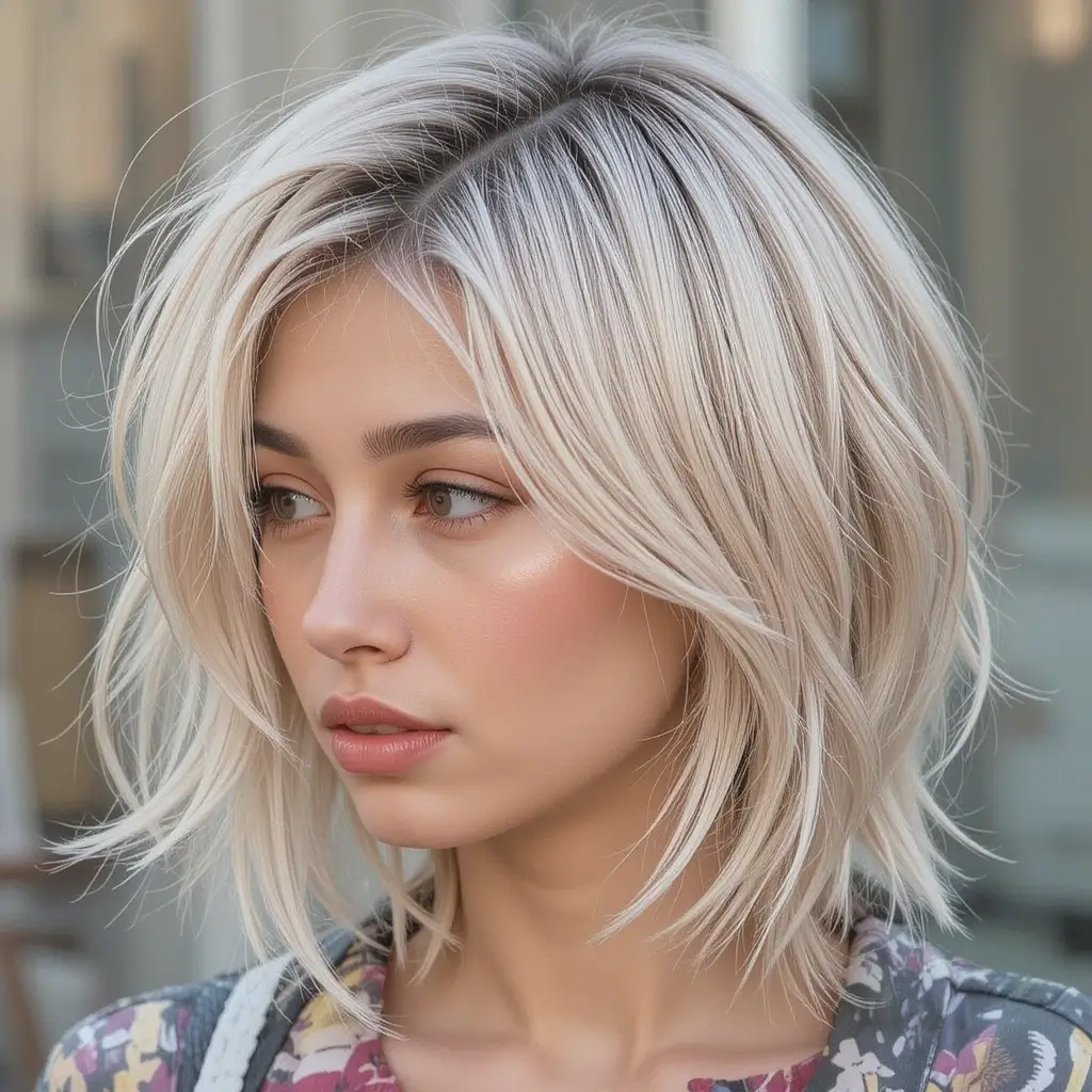 Short Razor Cut with Flicked Ends