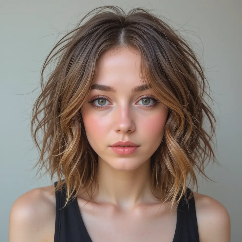 Short Shag with Natural Texture