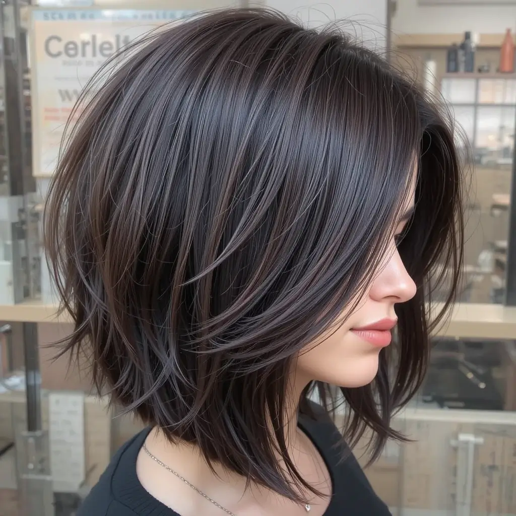 Shoulder-Grazing Cut with Razor Ends
