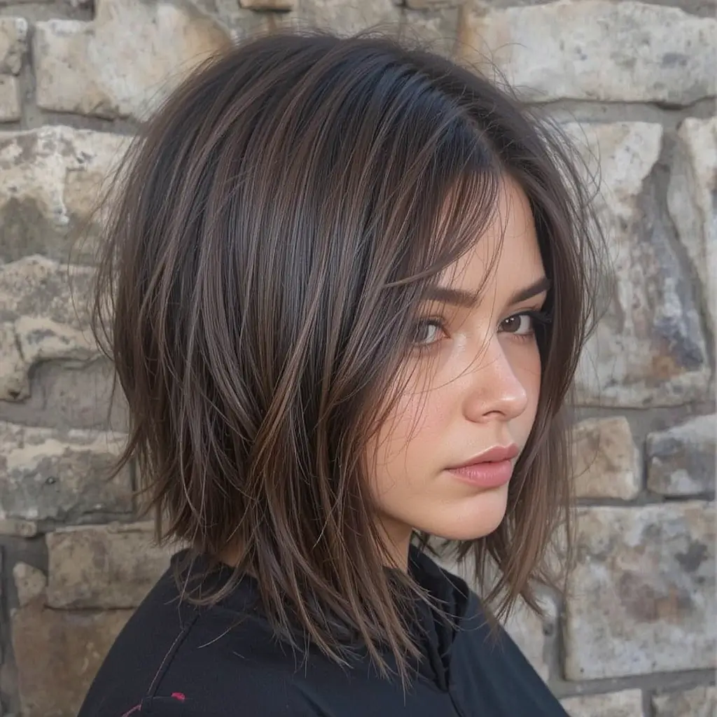 Shoulder-Grazing Cut with Razor Ends