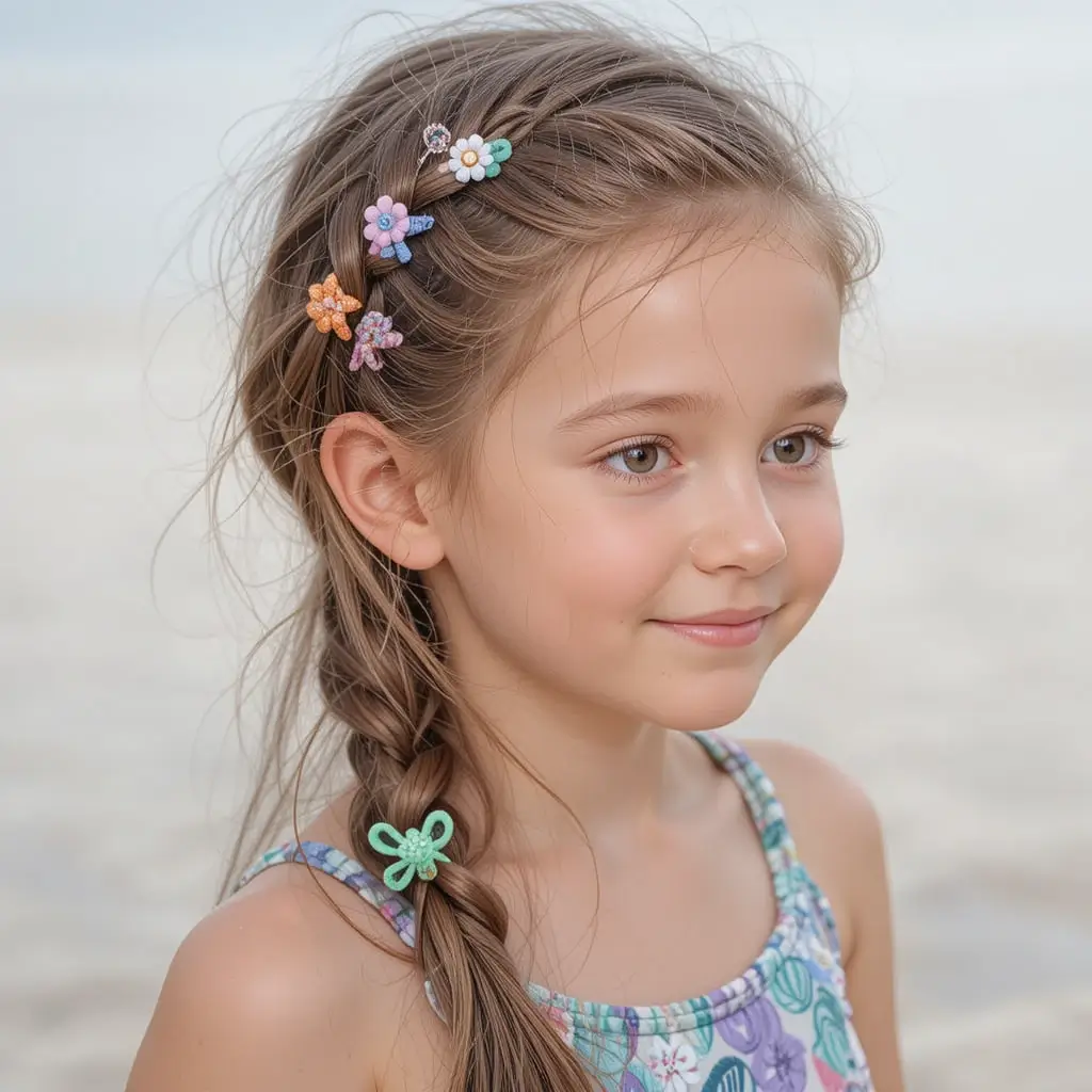 Side Braid with Clips