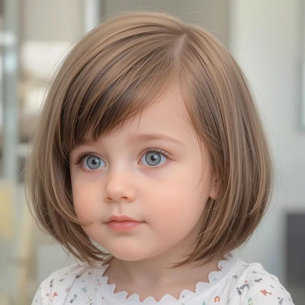 Side Parted Bob