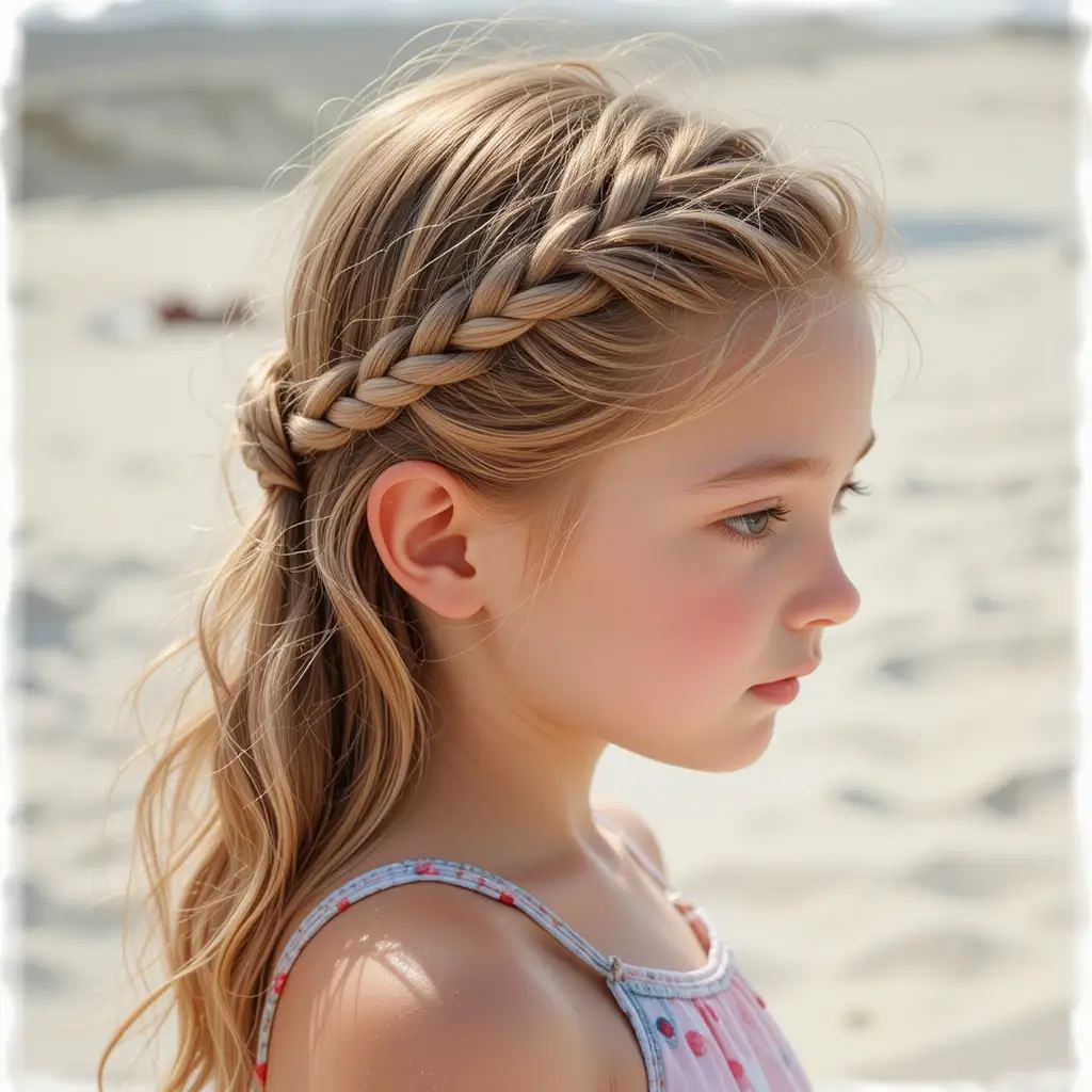 Side-Swept Dutch Braid