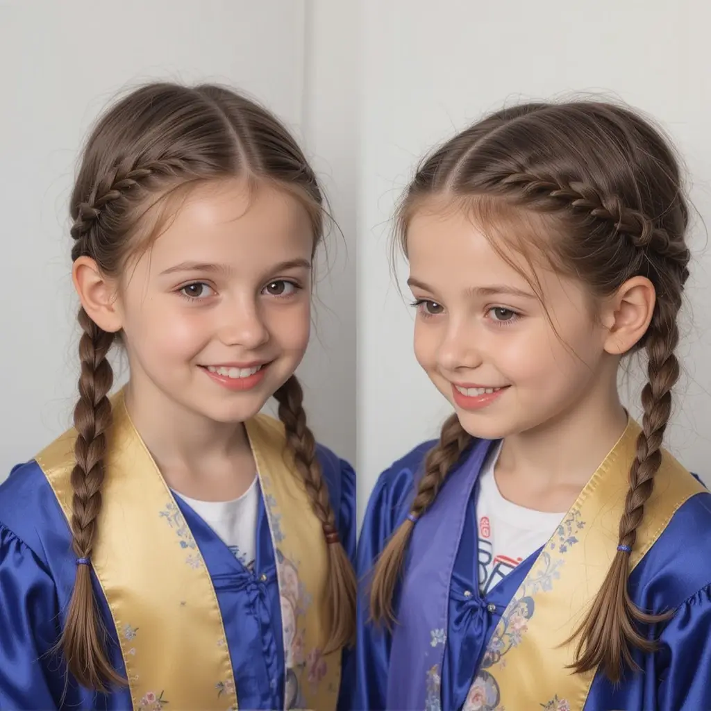 Simple Braided Pigtails