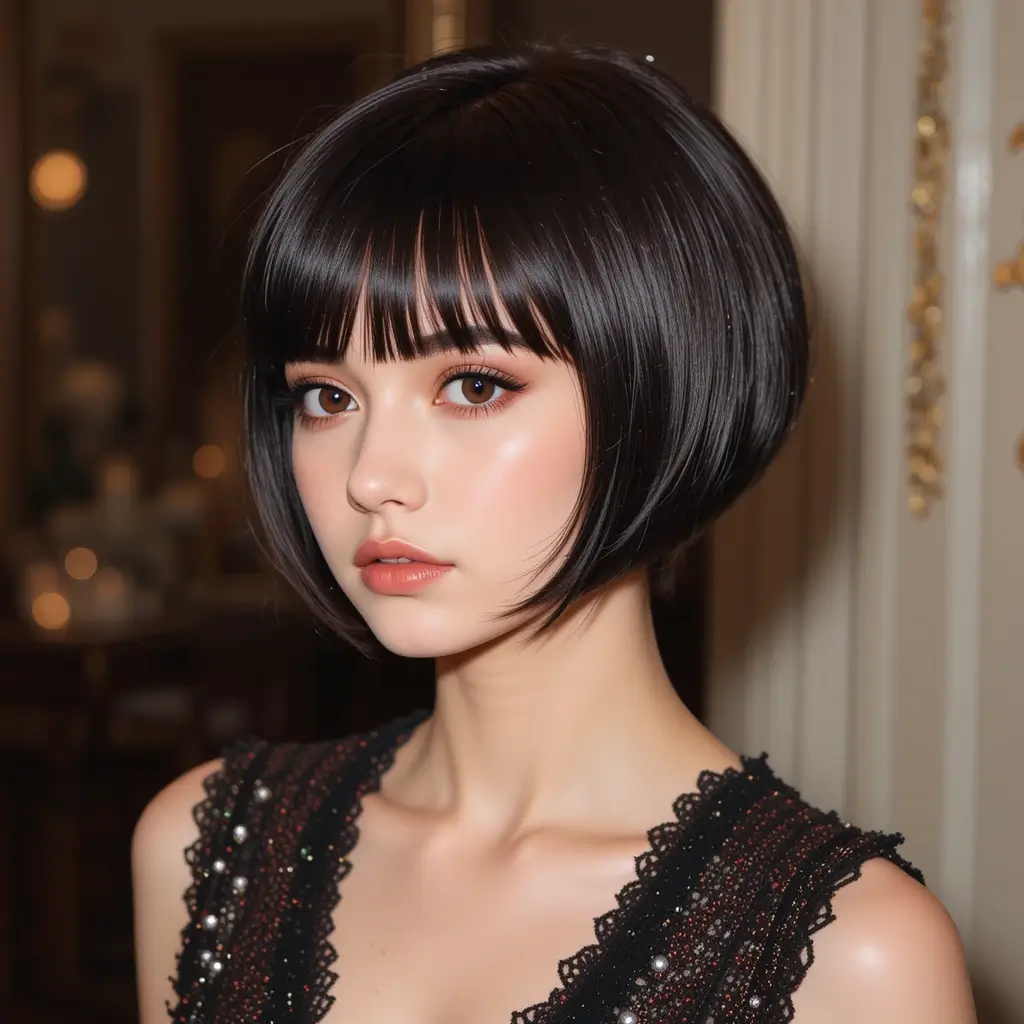 Sleek Bowl Cut