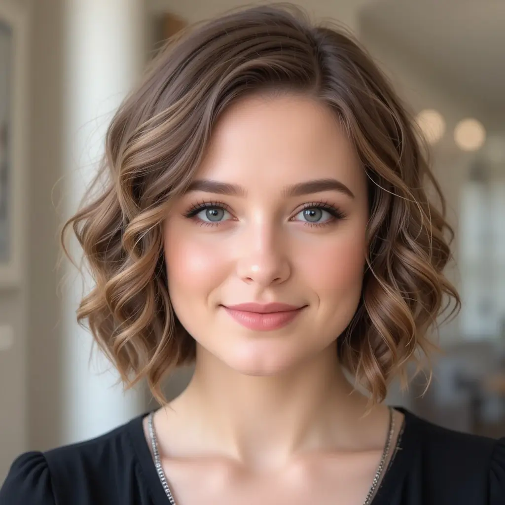 Soft Curled Bob
