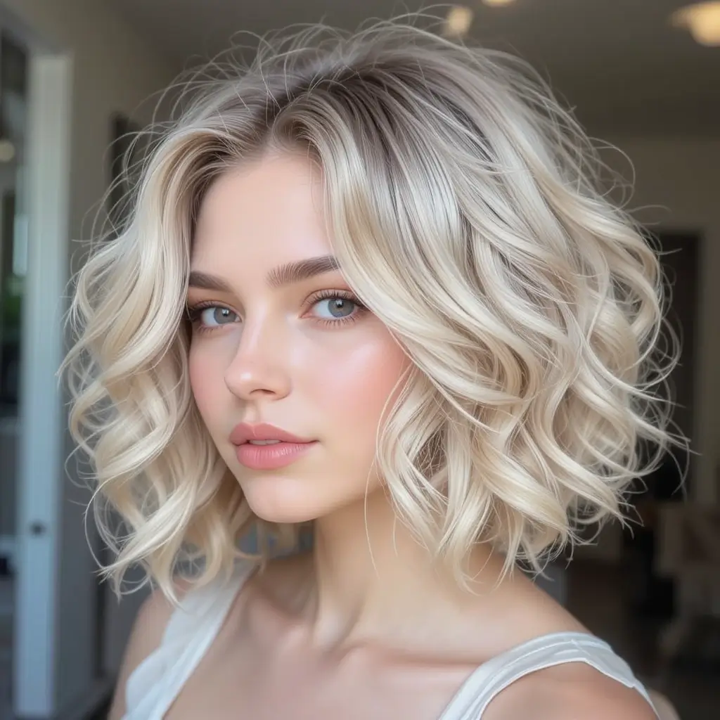 Soft Curls Bob