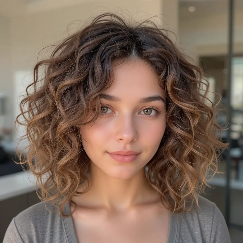 Soft Curly Layers