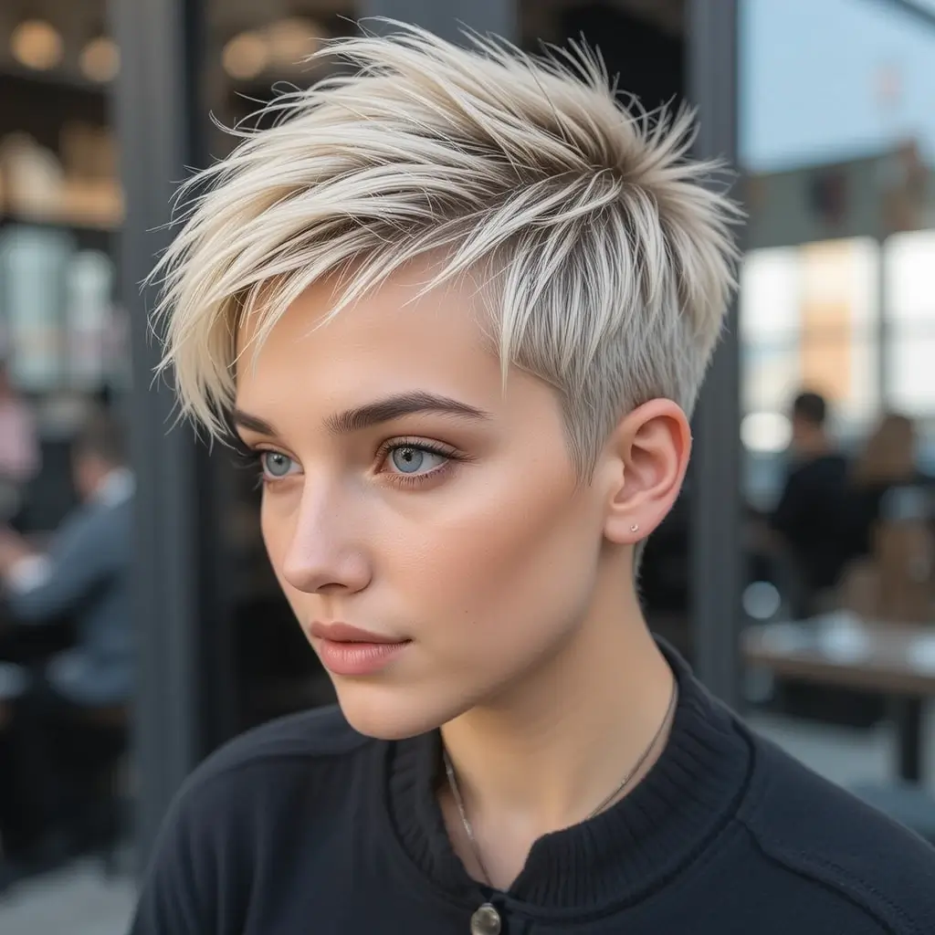 Spiky Textured Pixie
