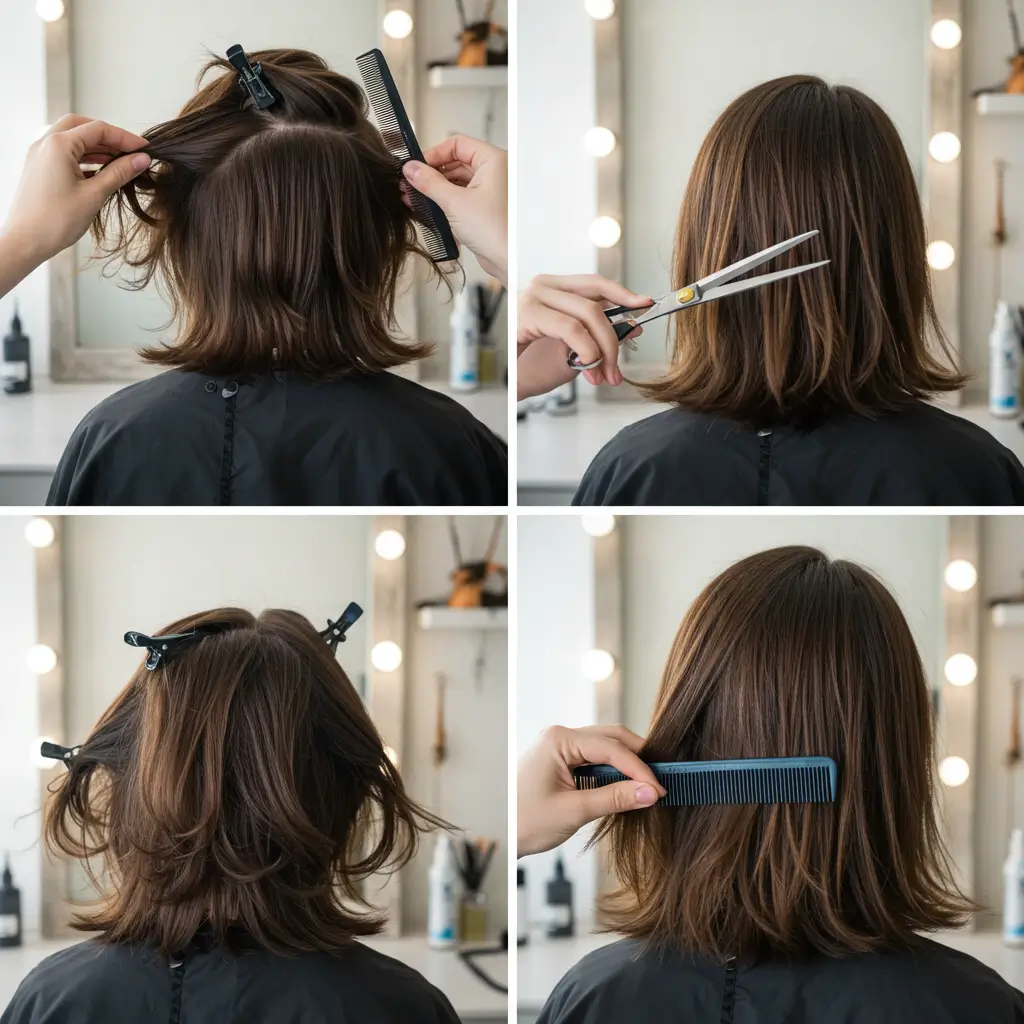 Step-by-Step How To Cut A Shag Hairstyle At Home