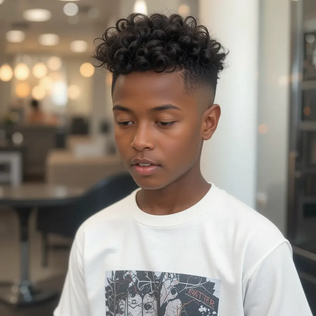 Tapered Natural Curls