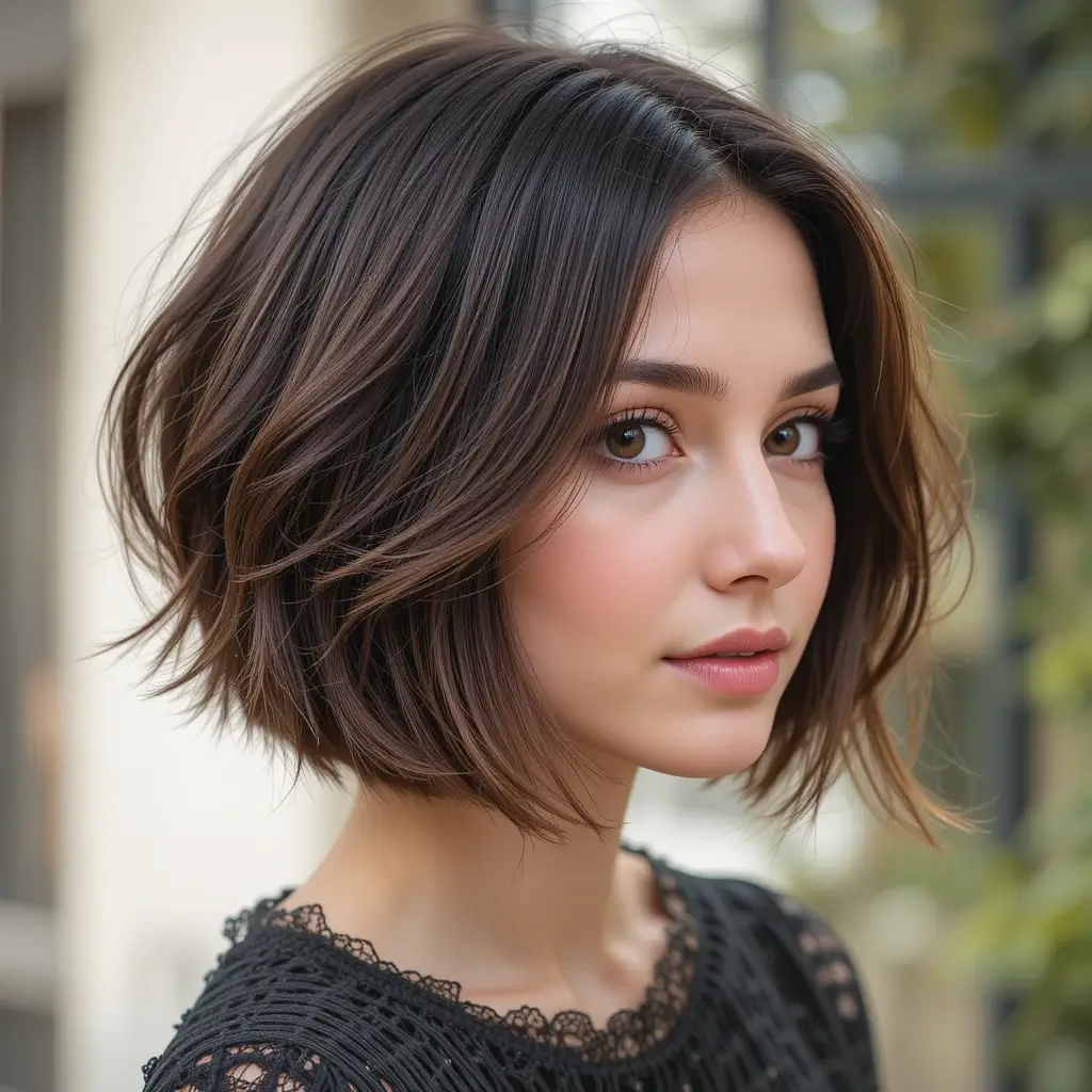 Textured French Bob