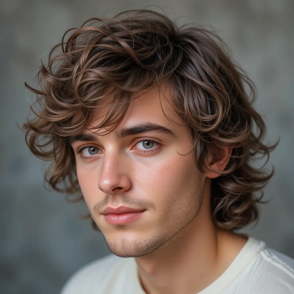 Textured Fringe with Loose Curls