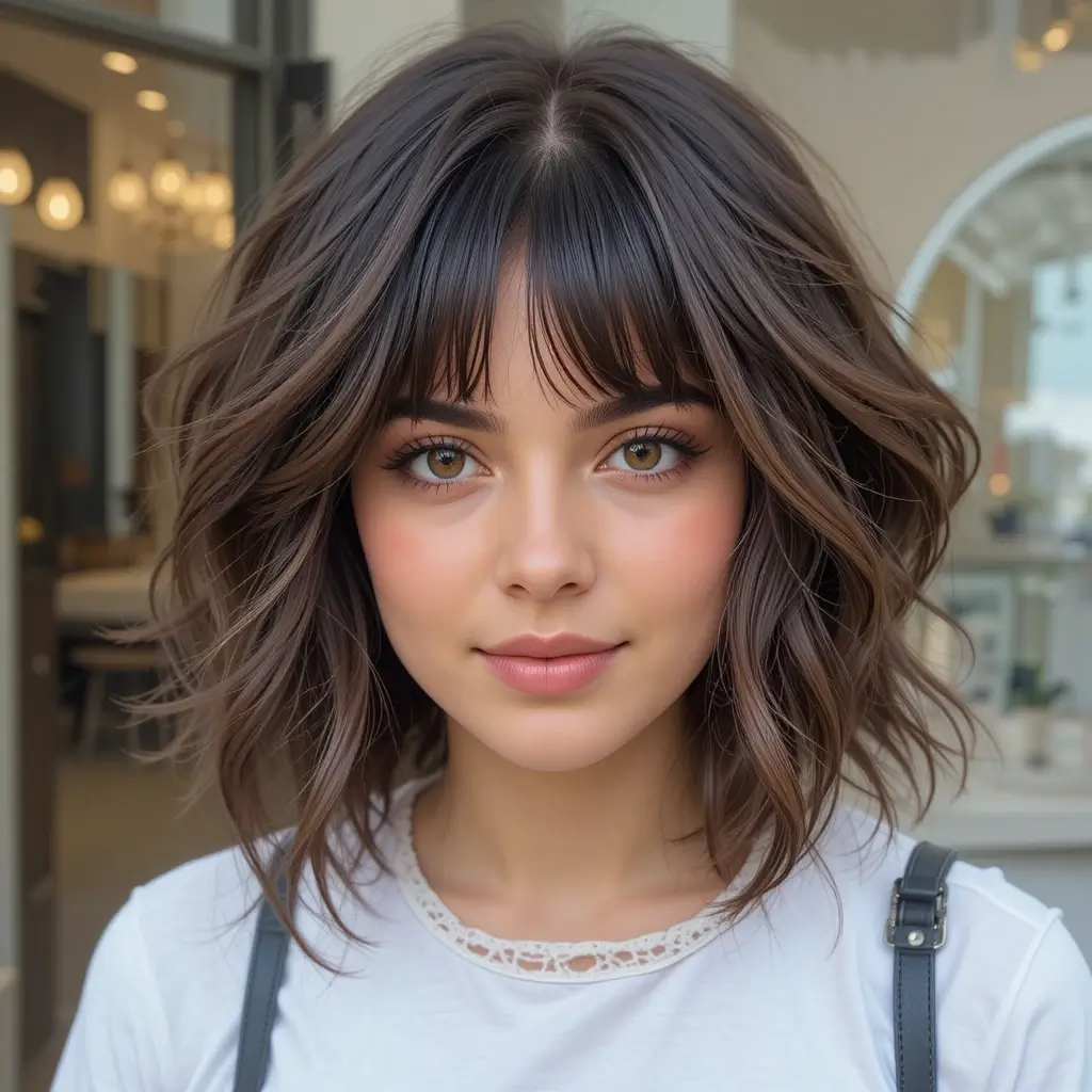 Textured Shag Cut