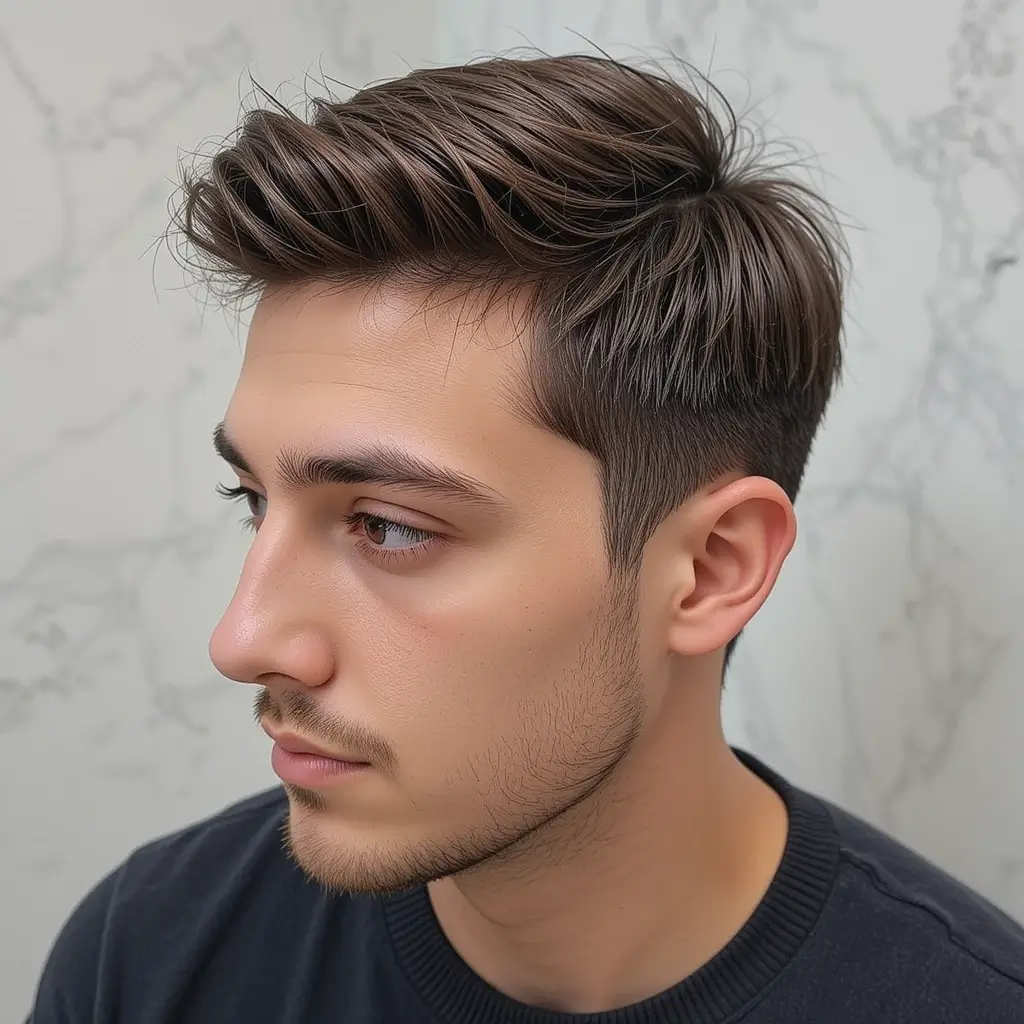 Textured Short Mod Fringe