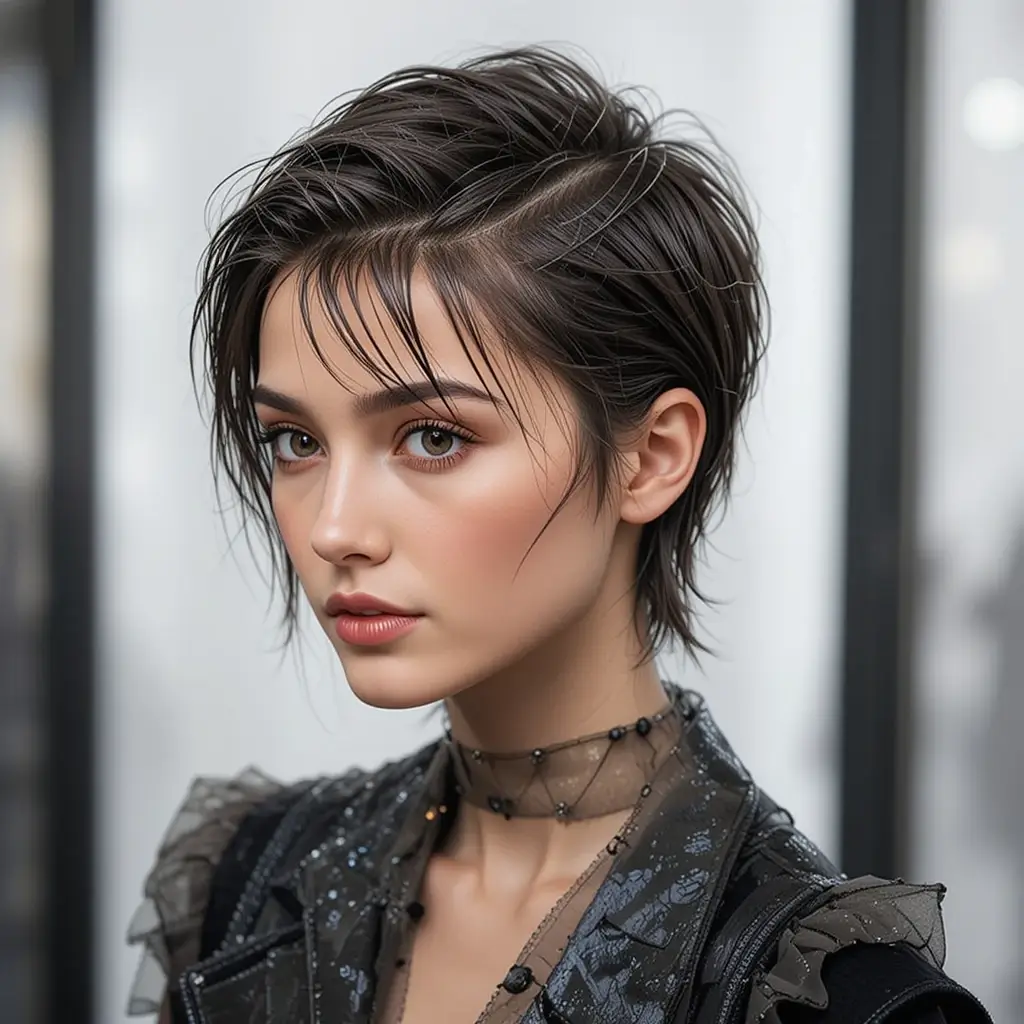 Textured Wet Look