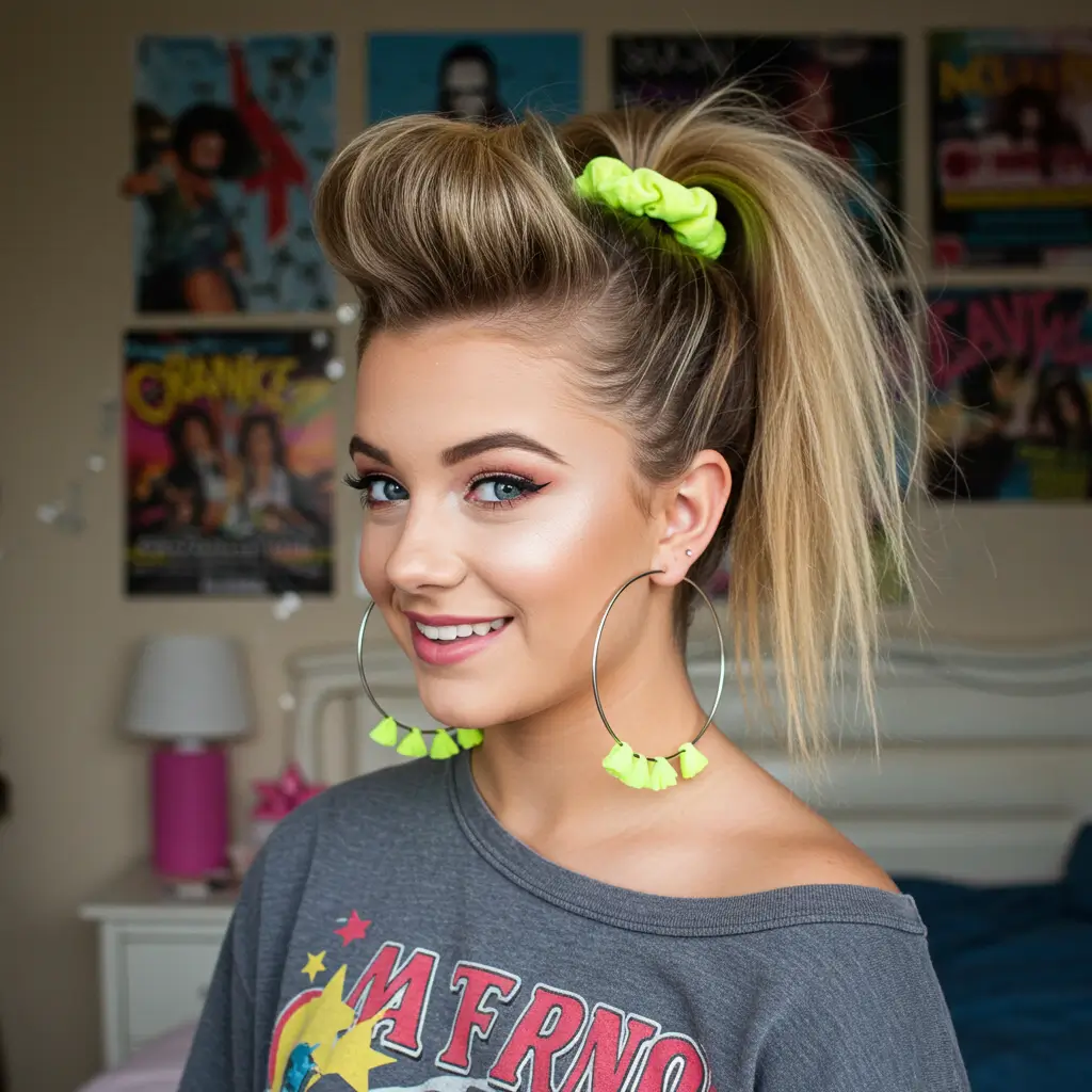The Side Ponytail (Because... Obviously)