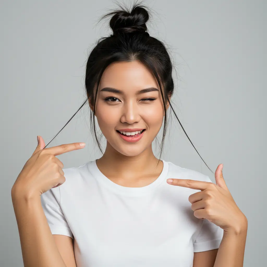 The Sleek Sock Bun