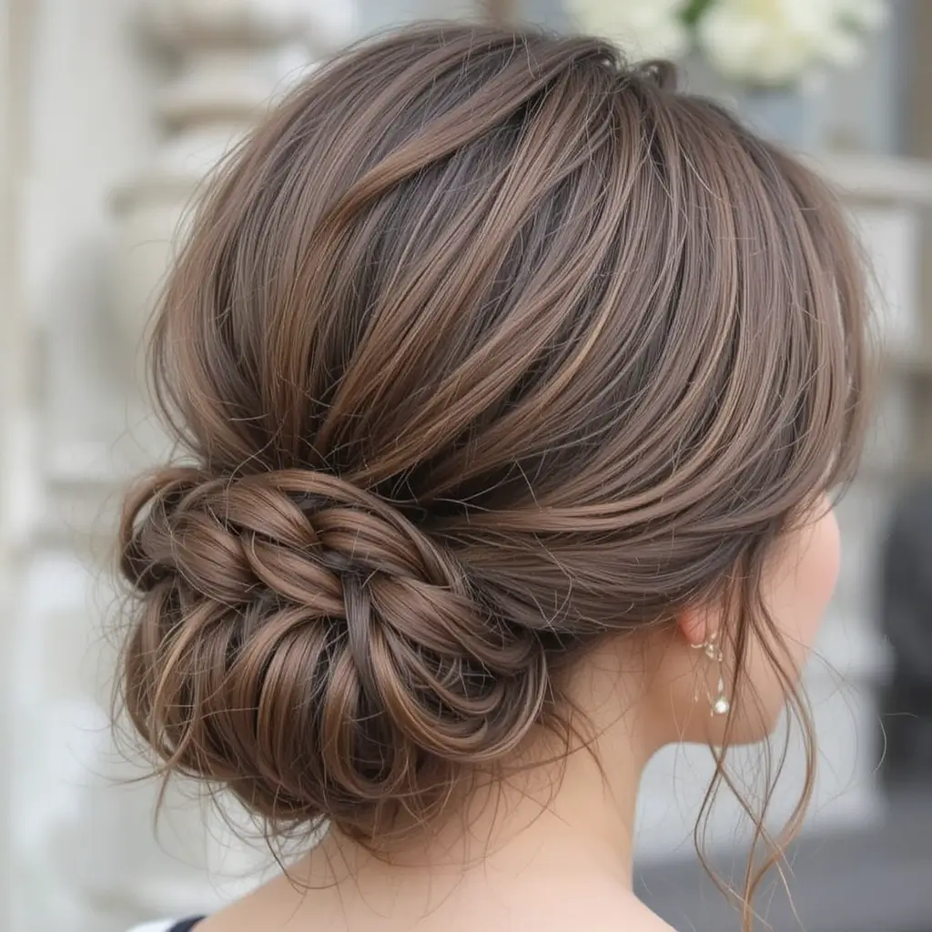 Twisted Side Chignon