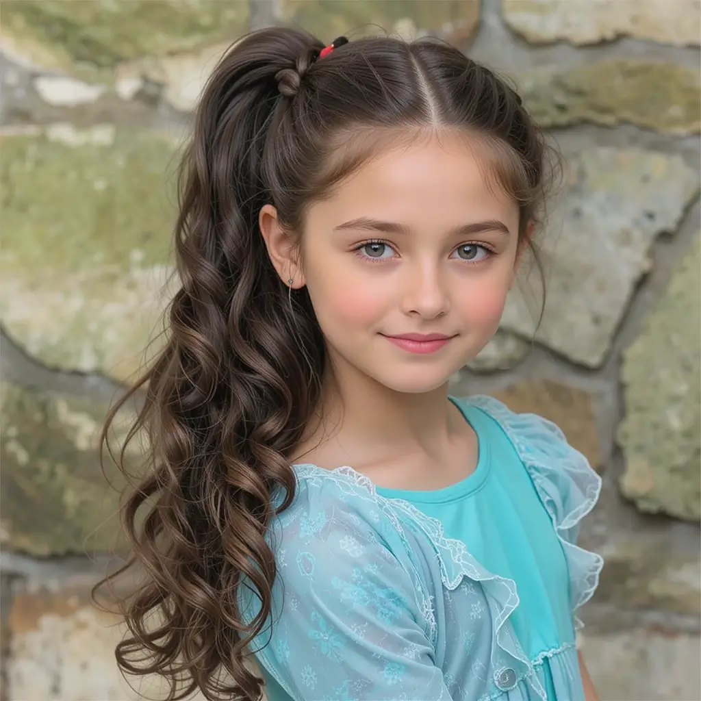 Twisted Side Ponytail