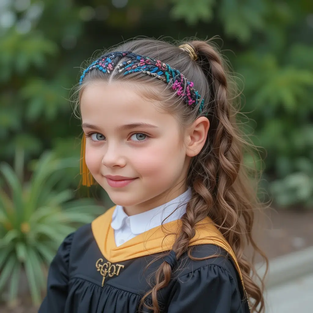 Twisted Side Ponytail