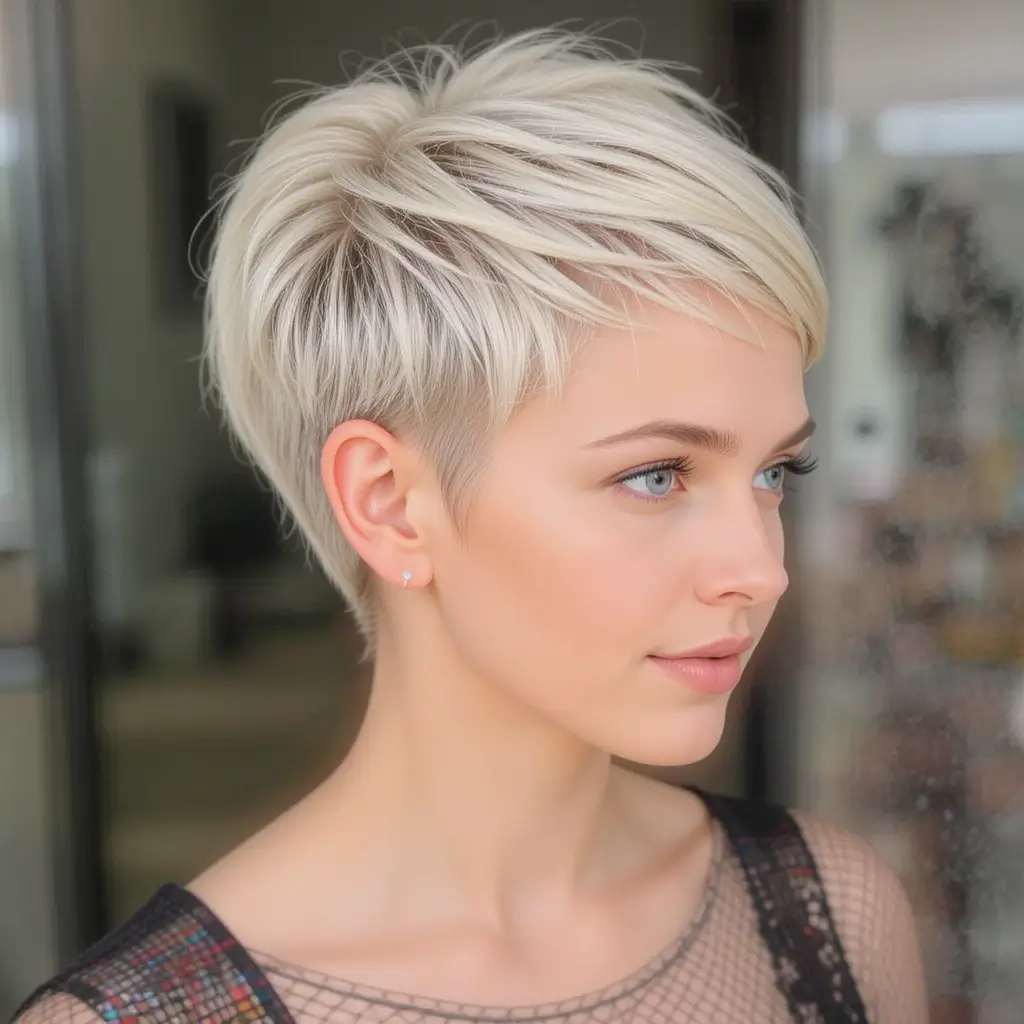 Undercut Pixie with Soft Top