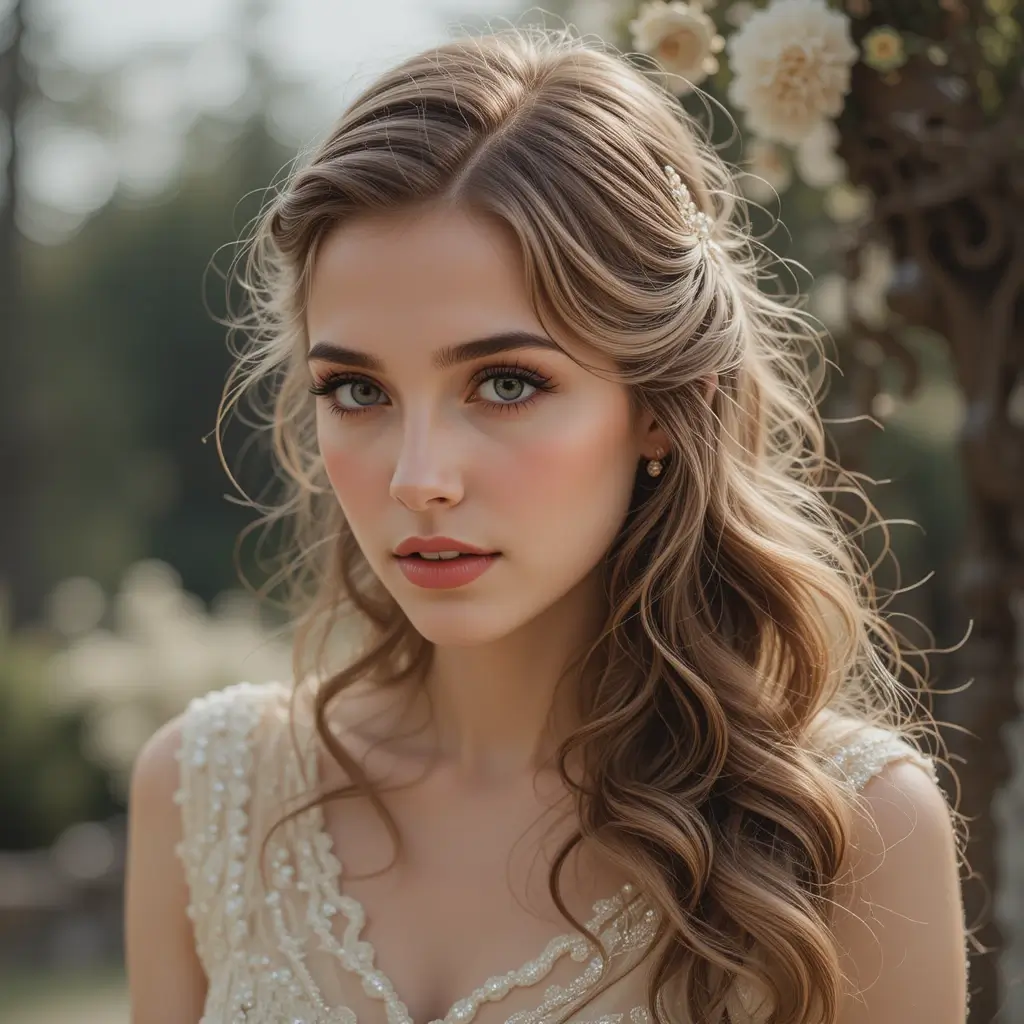 Vintage Rolls with Long Back Waves
