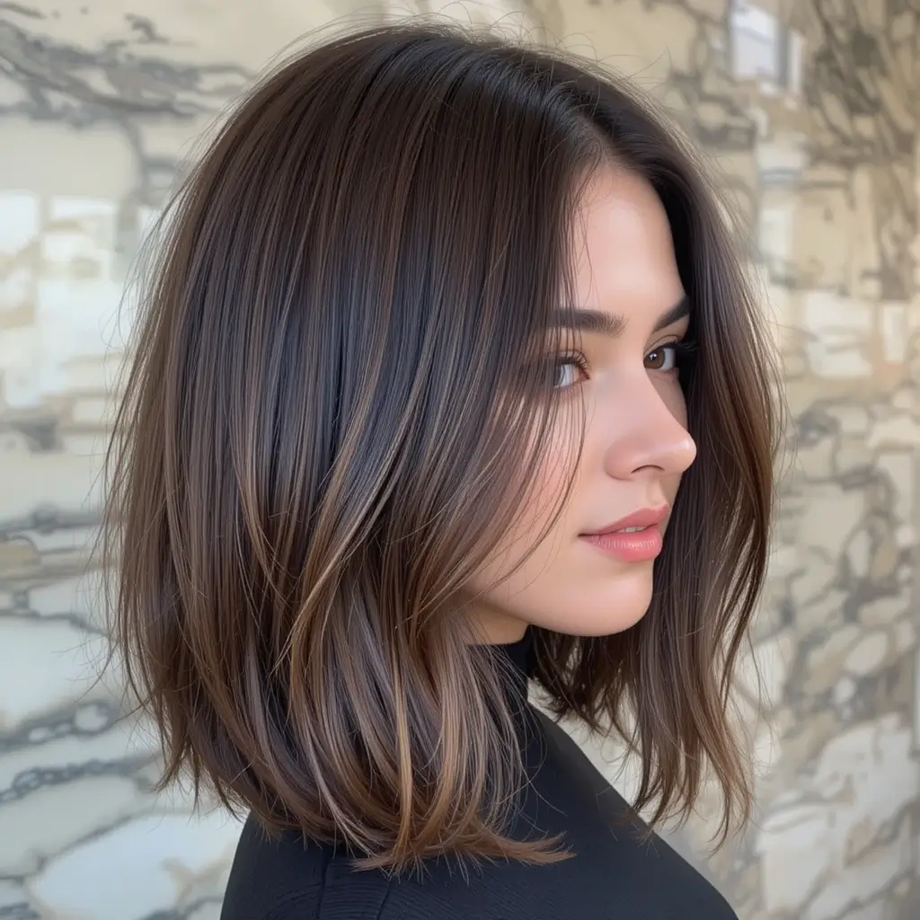 Voluminous Shoulder-Length Blowout