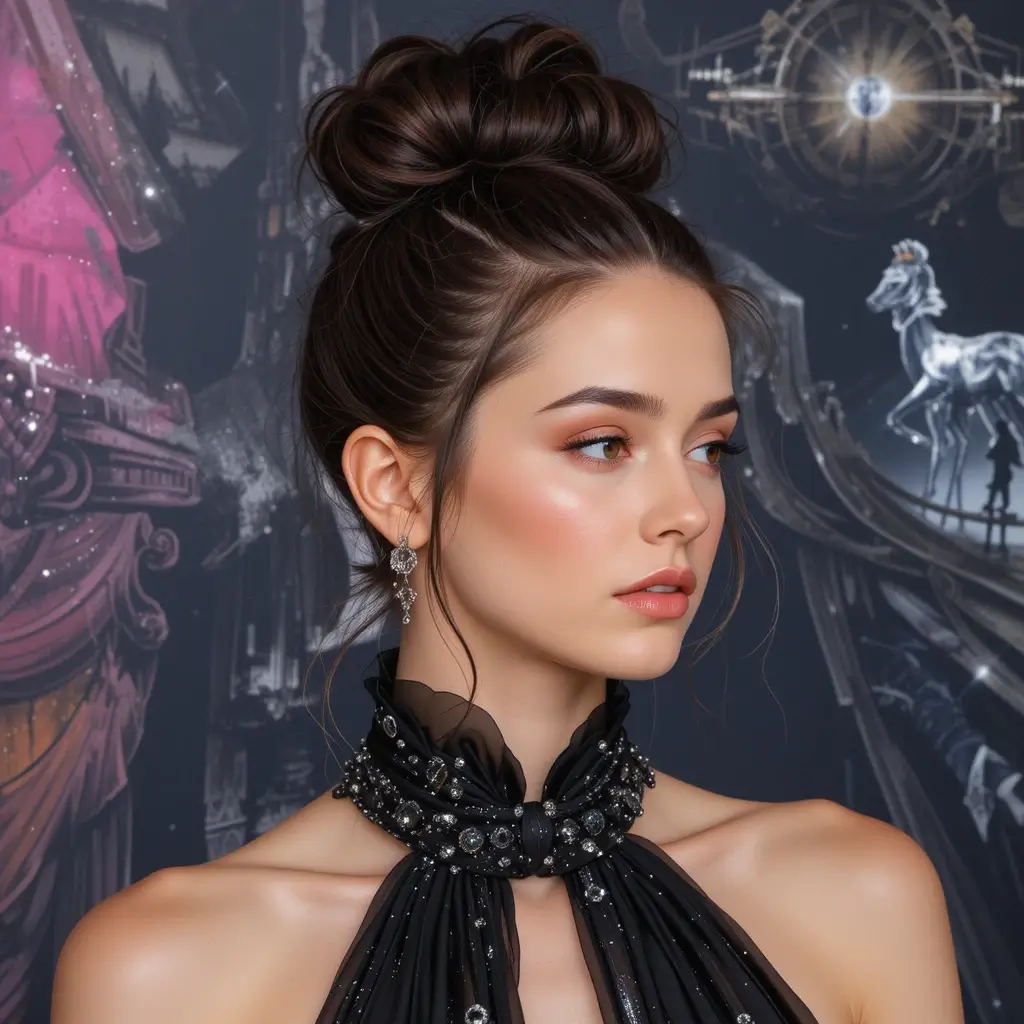 Voluminous Top Knot
