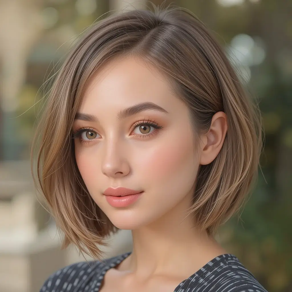 Volumized Bob with Layers