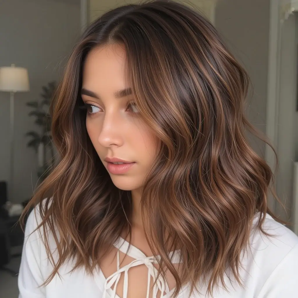 Warm Bronze Balayage