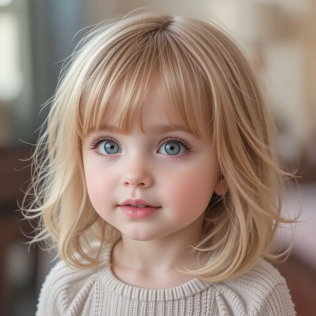 Wispy Bangs with Layers