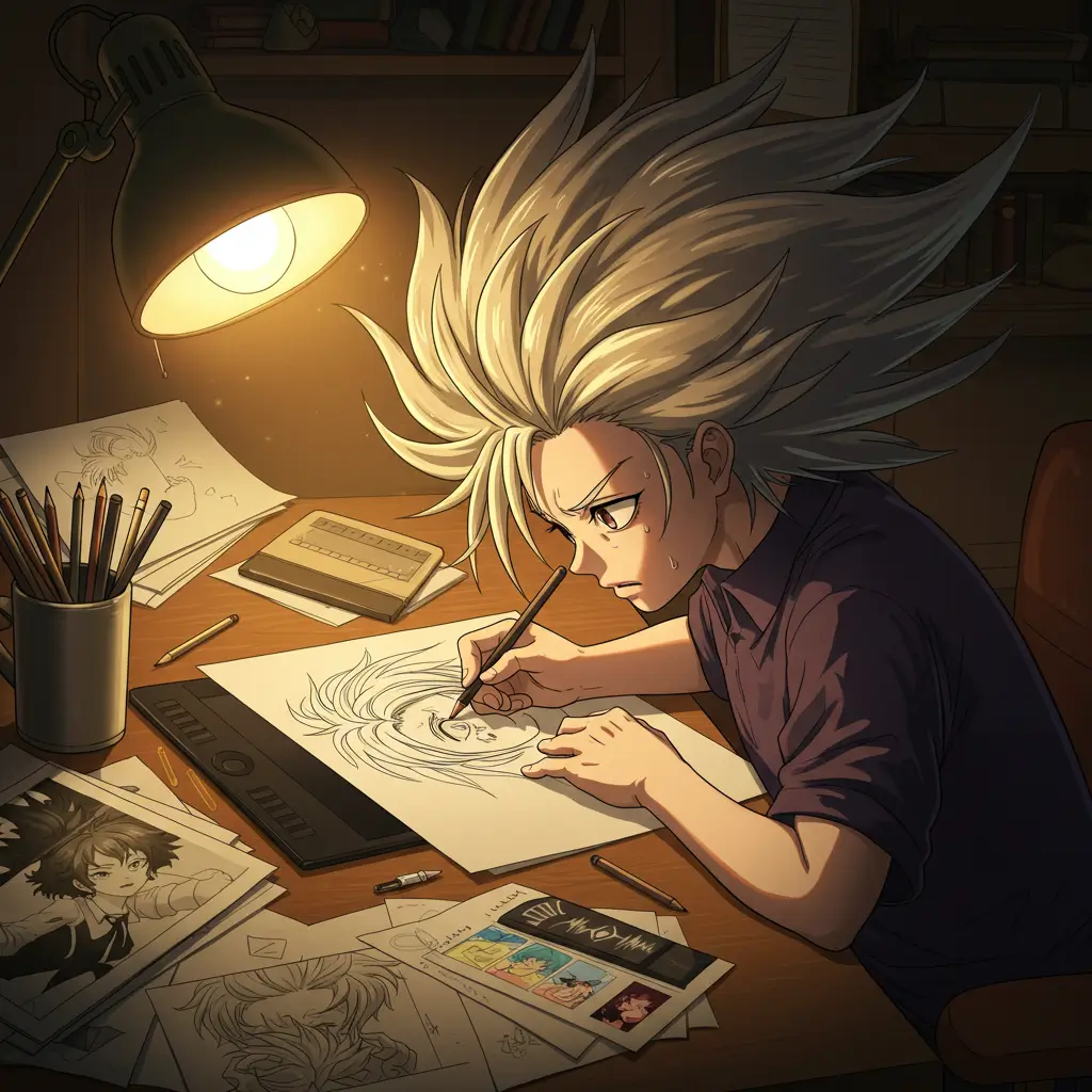 how to draw anime hairstyles A Friendly Guide