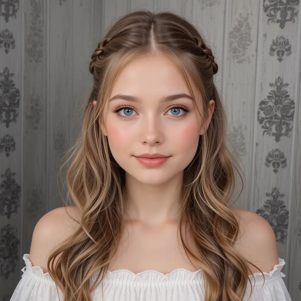 long hairstyles for school