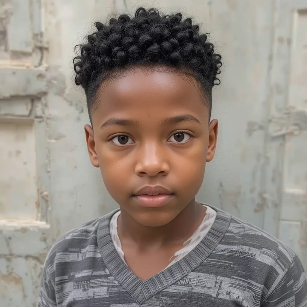 medium length hairstyles for black boys