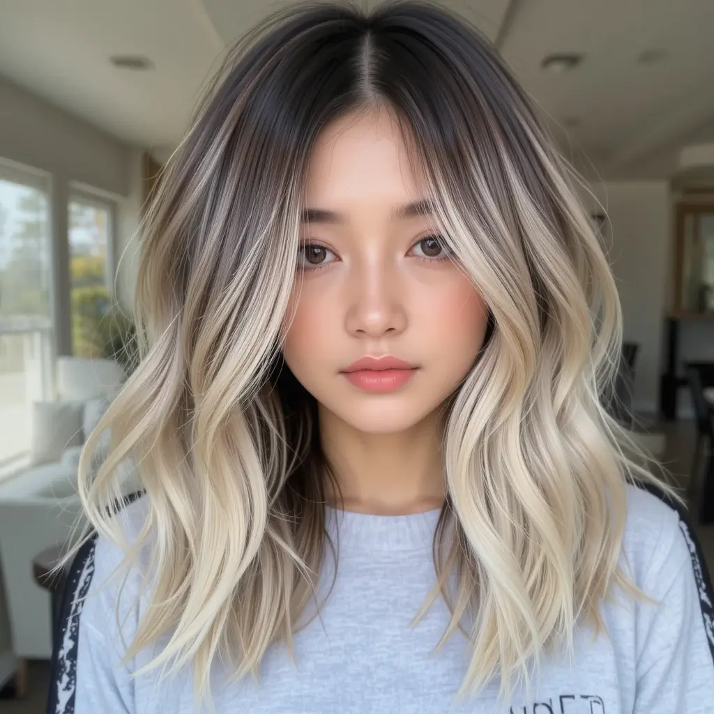 Ash Beige Balayage