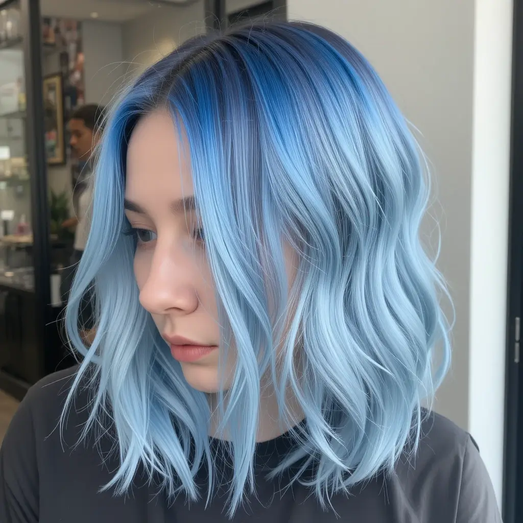 Baby Blue Peekaboo