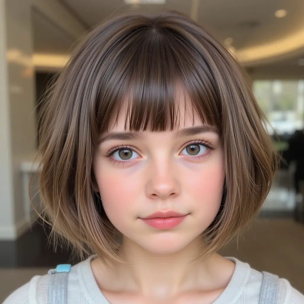 Baby Shag with Light Bangs