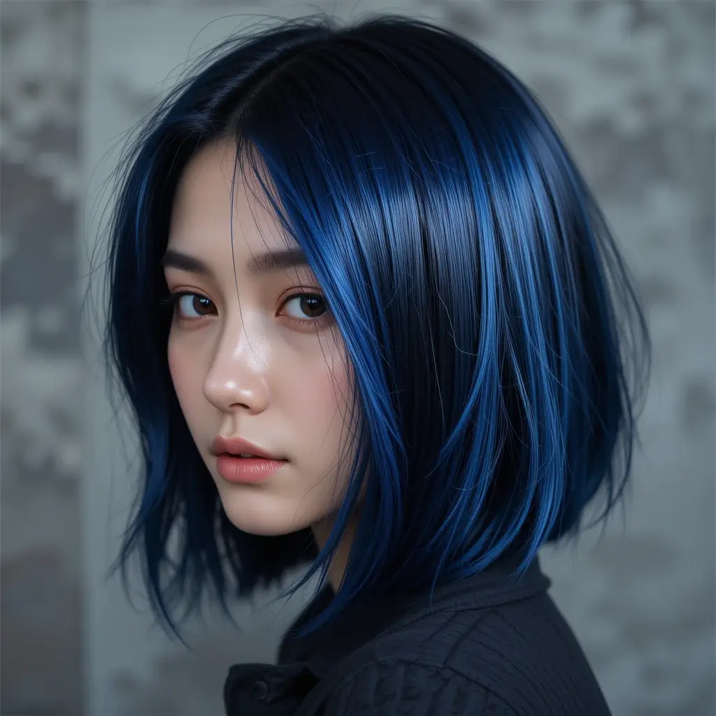 Blue Black