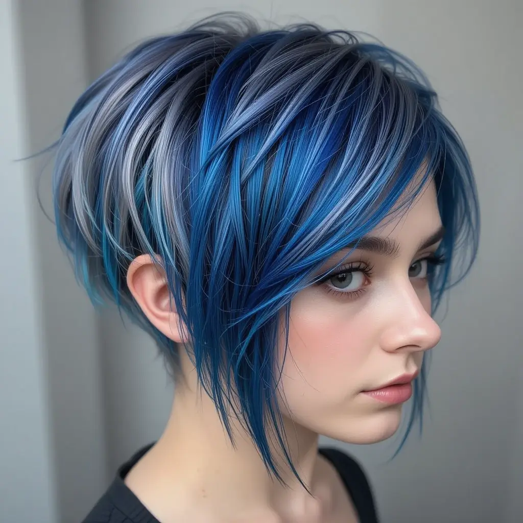 Blue and Gray