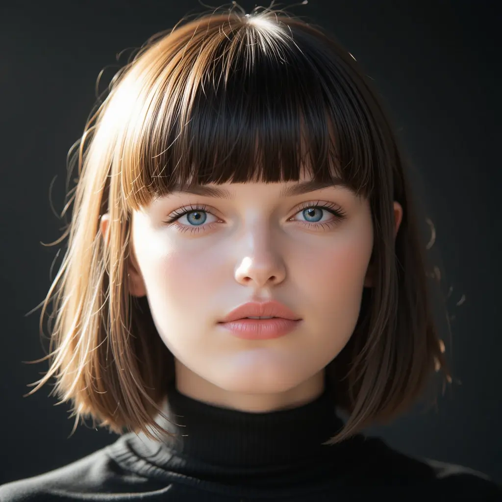 Blunt Bangs