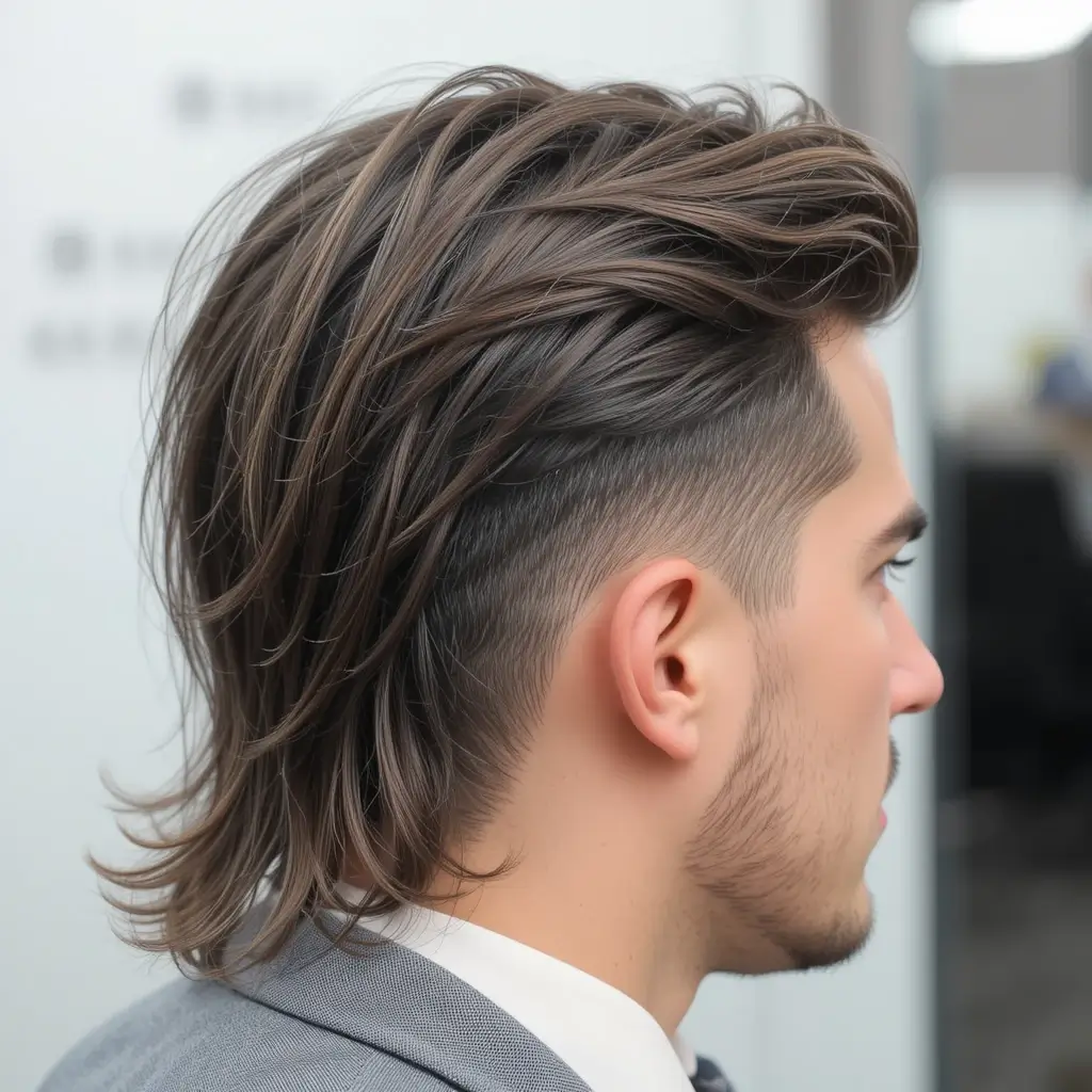 Business Casual Mullet