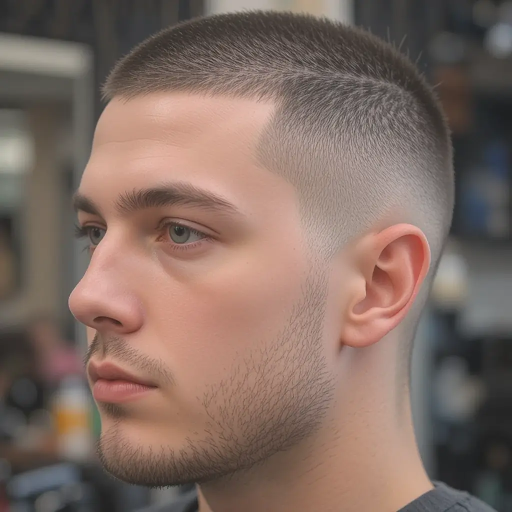 Buzz Cut Faded Undercut