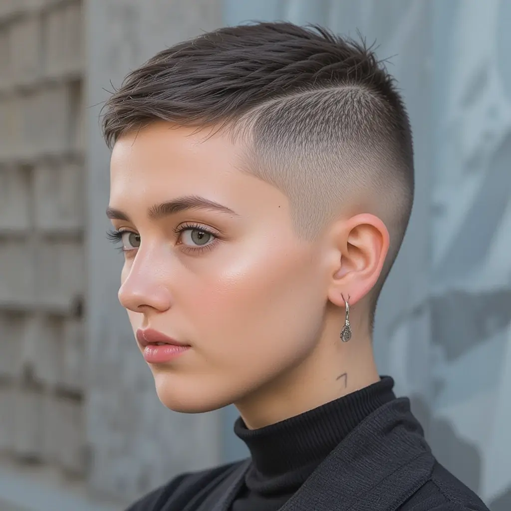 Buzz Cut with Fade